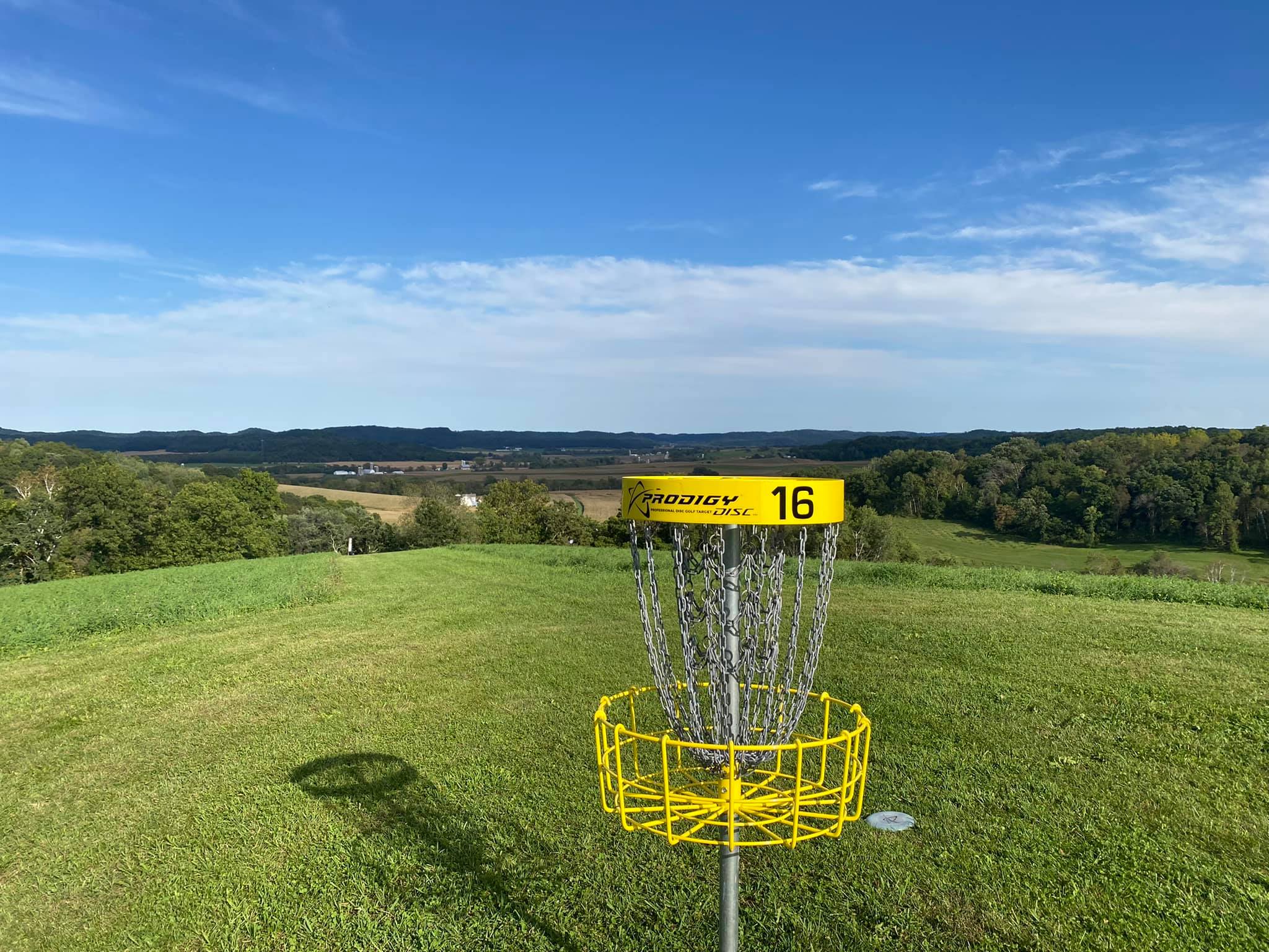 #16 Basket on Big Brother Disc Golf Course